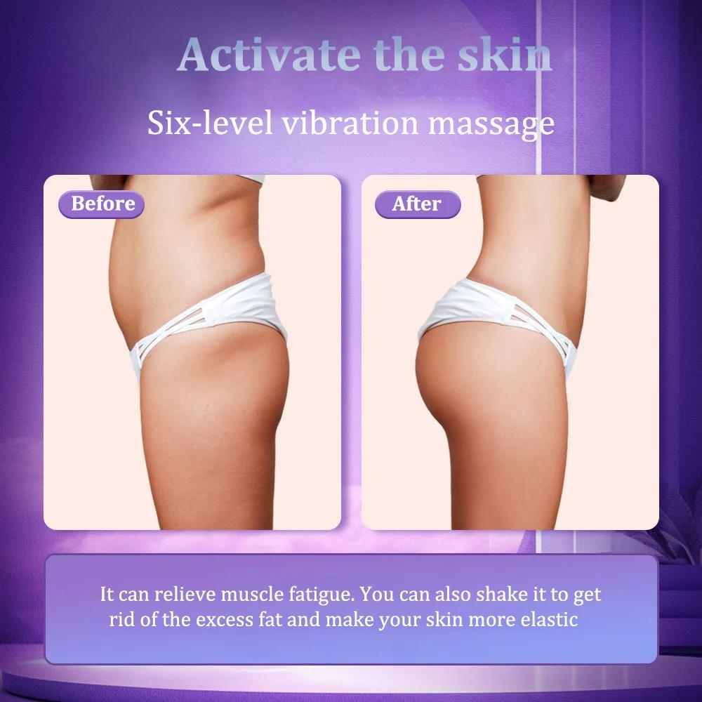 Eletric Guahsa Massager Meridian Massage Brush Lymphatic Drainage Machine Heating Microcurrent Body Back Massager Anti Cellulit