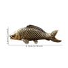 Massivkupfer Koi Antik Reichtum Sammeln Kupferhandwerk Tee Haustier Simulation Messing Karpfen Ornament