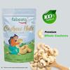 Fabeato 100% natürliche Cashewnüsse: Knusprige, rohe Cashewkerne (200 g) | Glutenfreies, pflanzliches Protein