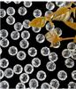 Faceted Acrylic Crystal Transparent Flat Beads for DIY Hairpins and Headwear