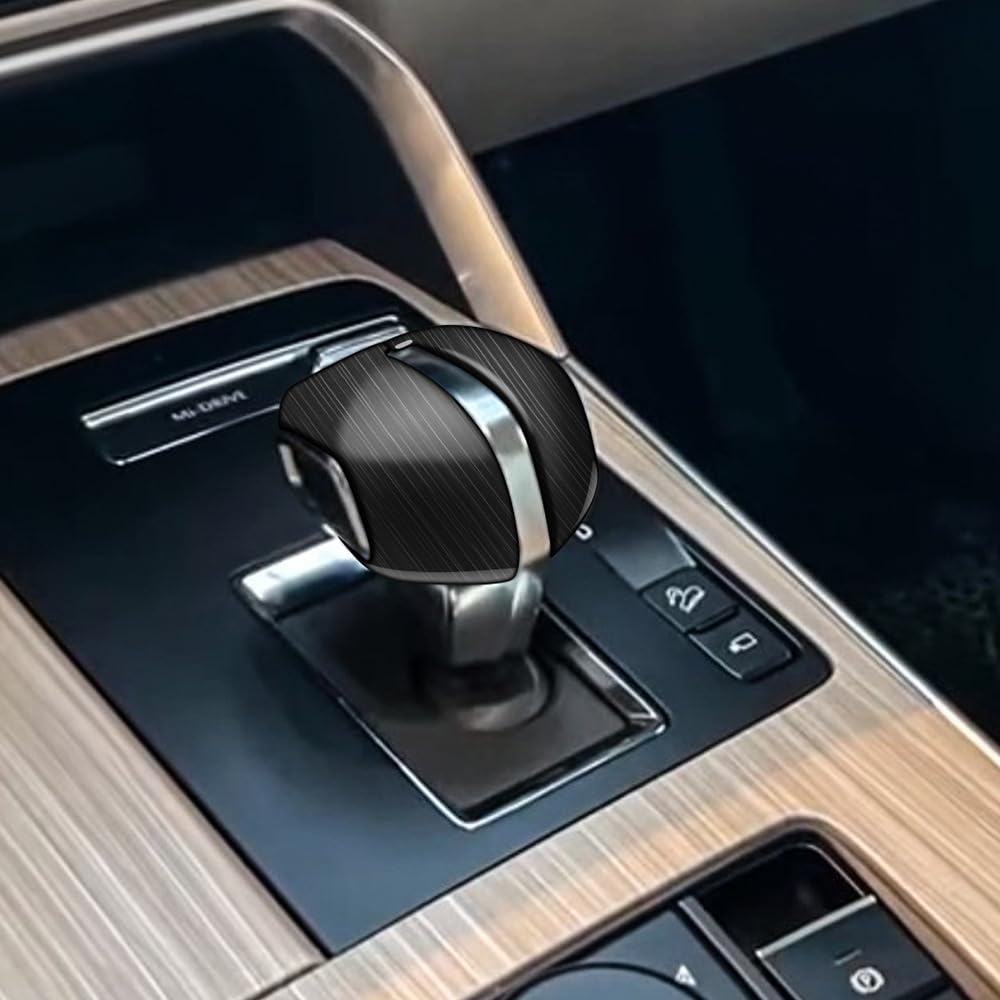 MEKOMEKO Schaltknaufabdeckungen und Schalthebelgriffabdeckungen für Mazda und Benutzerdefinierter Innenraumschutz Verhindert Kratzer Hergestellt aus ABS Set Struktur CX-60 (2022