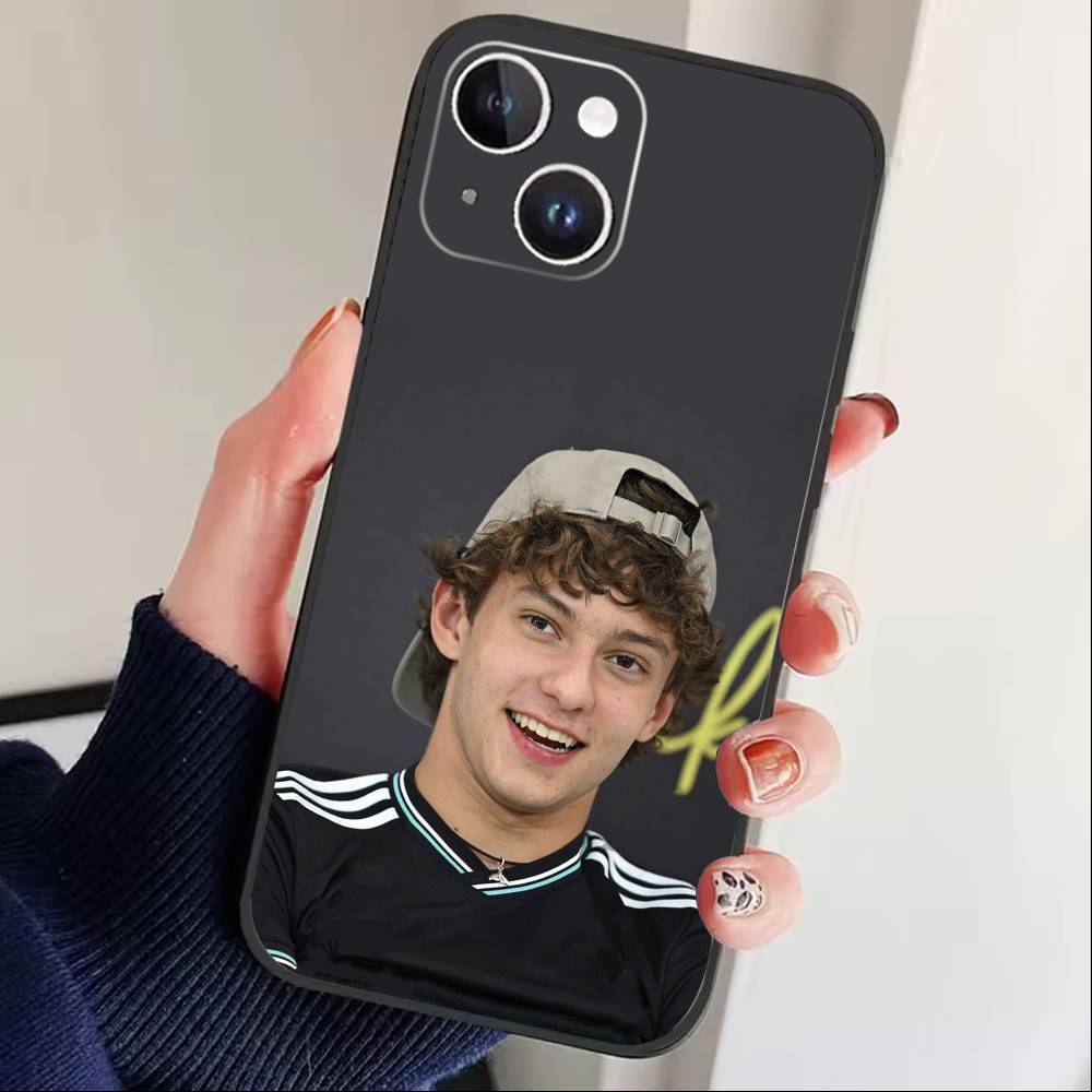 H-Kimi Cool A-Antonelli Handyhülle Für iPhone17,16,15,14,13,12 Plus,Max Weiches Silikon Schwarze Hülle