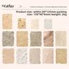 Journamm 28 Sheets Vintage Material Paper Base Decorative Background Paper Hand Made DIY Scrapbooking Material Craft Paper