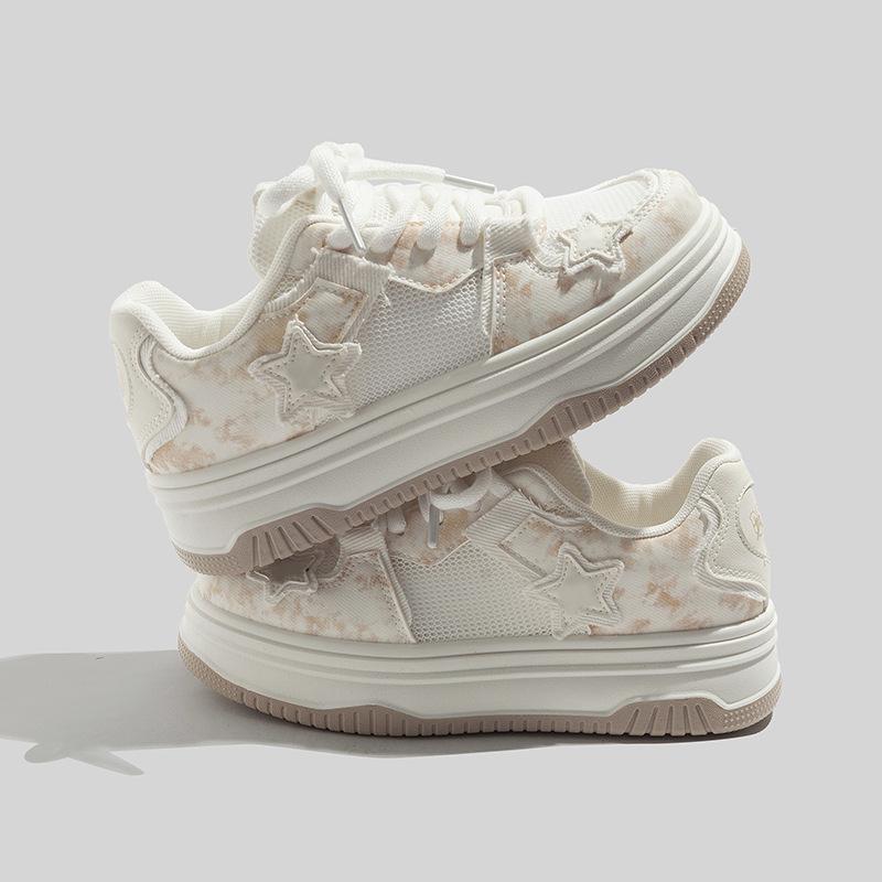 Belle spring and summer mesh breathable comfortable platform shoes casual shoes B 35