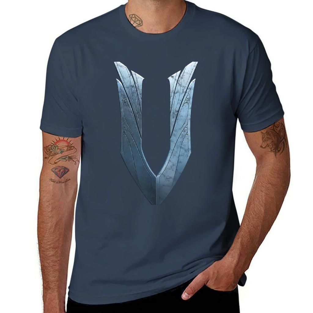 V Rising Distressed Logo Tshirt Basic Comfort Fit For Unisex Tshirt
