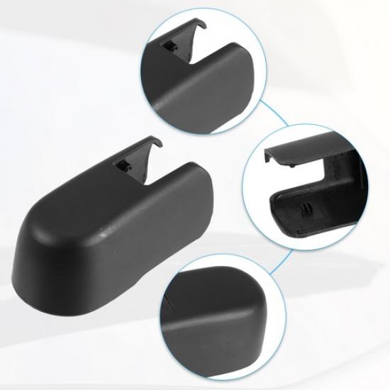 Car Rear Windshield Wiper Arm Cover Cap Black Single  For Nissan Cube