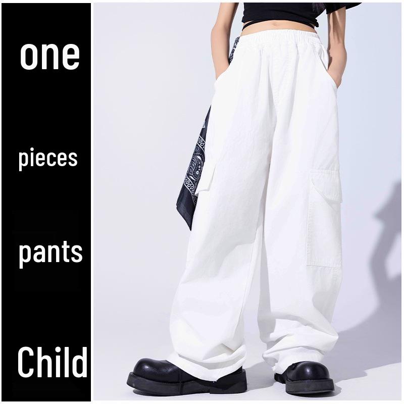 Girls' Trendy Jazz & Hip Hop Dance Costume - Crop Top & Street Dance Set for Kids