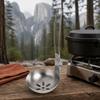 Long Handle Slotted Spoon Collapsible Serving Utensil Long Handle Soup Ladle  Outdoor Camping