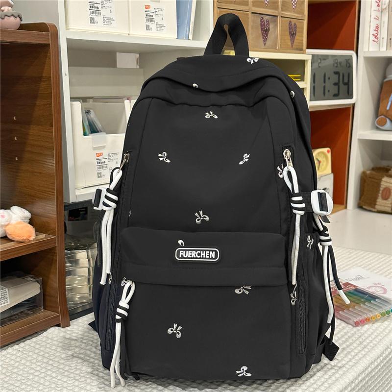 Bow Student Schoolbag Large Capacity Backpack