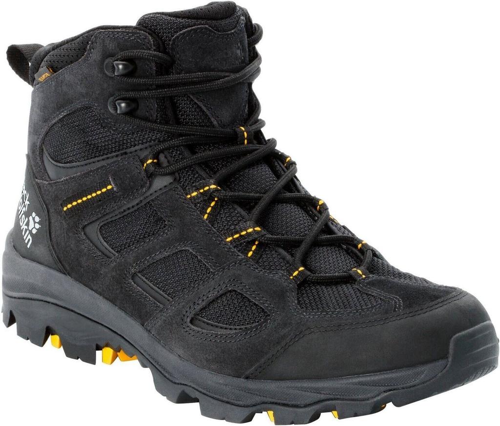 Обувь для треккинга Jack Wolfskin Vojo 4 Texapore Mid black/burly yellow xt