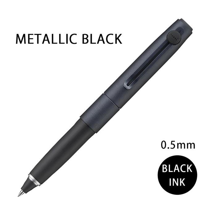 Uniball ZENTO Signature Model 0.5mm [Metallic Black]