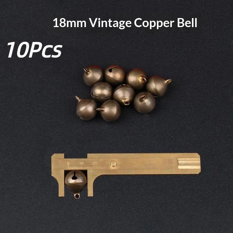 5/10/20/50 Stück 6/8/10/12/14/16/18/20/25 mm Kupfer Glöckchen Kleine Lose Perlen für Frohe Weihnachten Deko DIY Bastelzubehör
