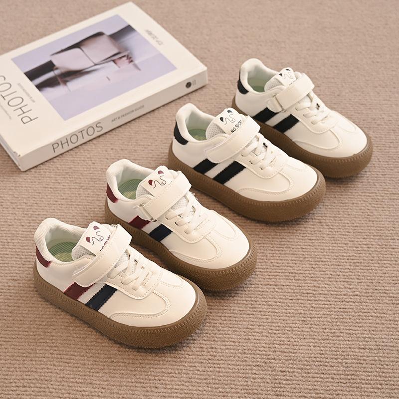 Girls sports shoes 2025 spring and autumn new children's shoes children's Internet celebrity casual board shoes medium and large children's versati