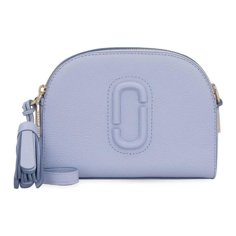 

Marc Jacobs Shutter Series Tassel Detail Half-Moon Leather Shoulder Bag Women bags Light-Blue M0015468-461 Basic Set (Bag+Dust Bag)