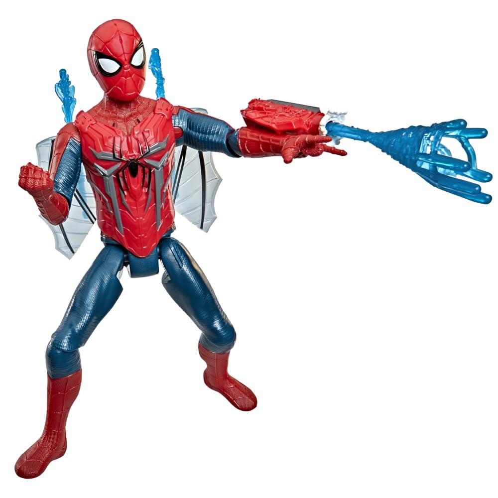 Marvel Spider-Man A New Day Titan Series 11.5-Inch Action Figure with Ultimate Mesh Gear Superhero Toy for Ages 4 and Up