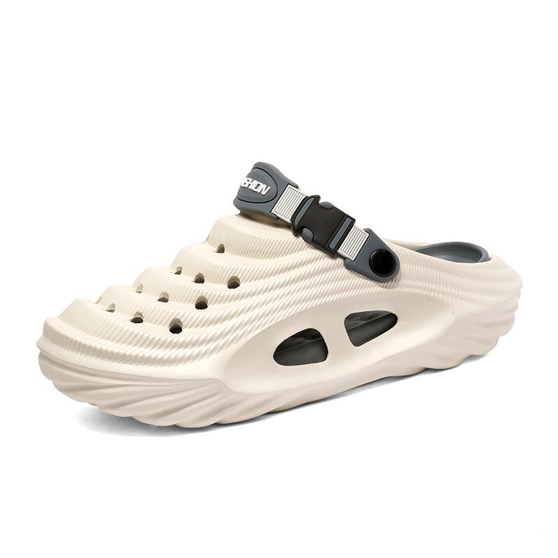 

Высококачественные мужские шлепанцы, летние пляжные шлепанцы, мужские модные дышащие повседневные пляжные мужские тапочки для лета на открытом воздухе 43