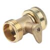 Connectors Water Pipe Joint Garden Yard Water Pipe With On/off Valve 3/4 Inch Ball Valve Copper European Thread