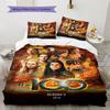 The 100 TV Show Bedding Set, Season 5 Poster Duvet Cover Set, 3Pcs Bed Set with 2 Pillowcases for Fan Bedroom Decor, No Comforter