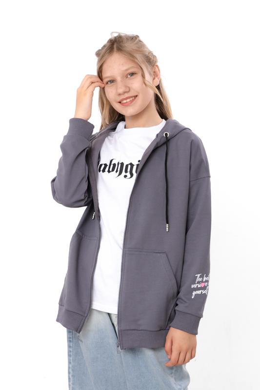 Hoodie (girls) – Durable & Stylish, Printed Accent Any Season 6395-057-33-2 HC