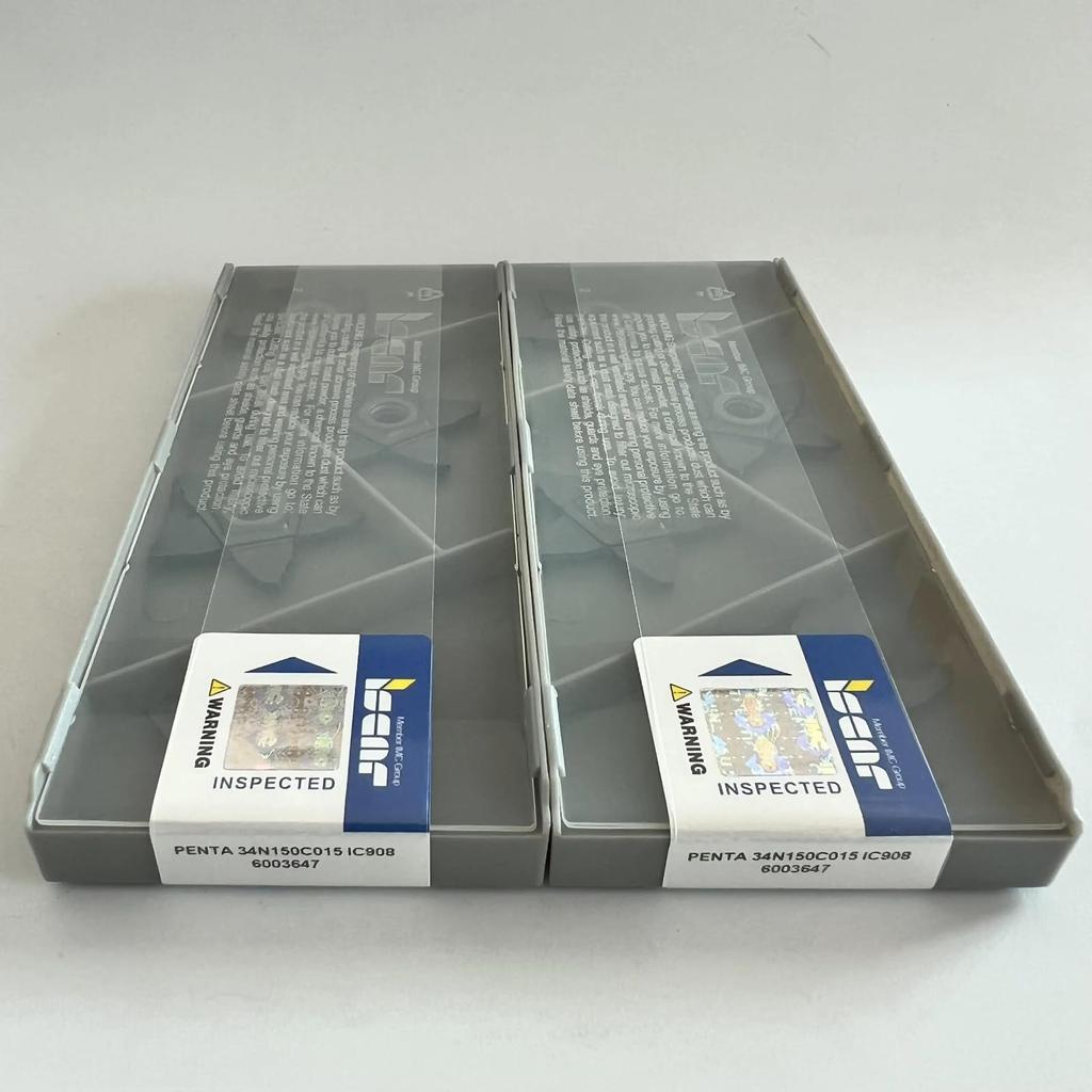 ISCAR / PENTA34N150C015 IC908 /Industrial indexable Carbide Inserts 4 Pcs