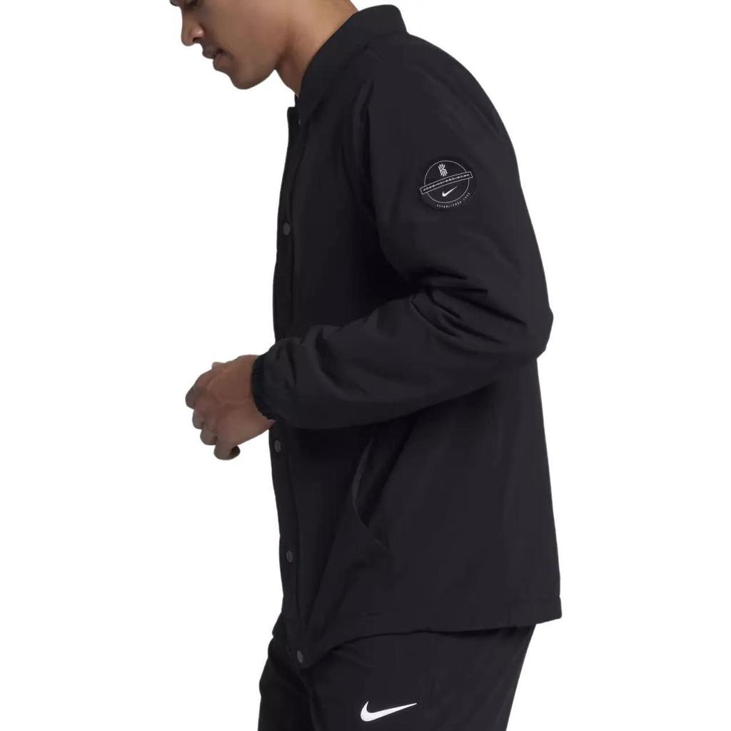 Nike Jackets Men's Black Lapel Moderate Other (Unisex) Jackets 890654 010