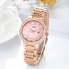Large Dial Steel Strap Watch Women'S Fashion Diamond-Encrusted Waterproof Quartz Watch