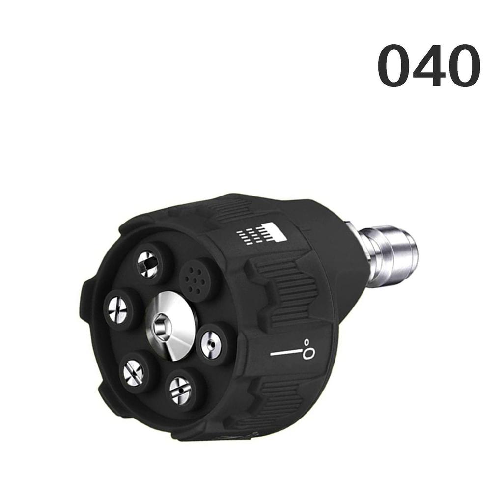 Multi-Functional Adjustable High-Pressure Car Wash Spray Gun with Six-in-One Rotating Nozzle