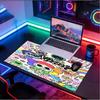 Kişiye Özel İsimli Dandy'nin Dünya Desenli Mouse Pad, Dizüstü Bilgisayar Masa Matı, Ev İçin Dekoratif Masa Matı Klavye Altlığı Hediye