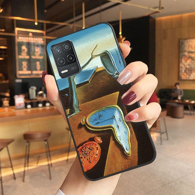 Funda Pouch Salvador Dali Phone Cover For Oppo Realme 8Pro 6PRO 6i 7pro 9i 9pro C11 C21Y C21 C25Y C25S C3 Q3S XT Cases Coque