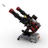 Anti-Aircraft Gun Robot Model Technology Building Block Assembly With Motor Drive Fire Bullets Educational Toy Bricks Teens Gift