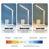 USB LED Folding Desk Lamps Touch Dimmable 5V Eye Guard Protection Reading Table Lamp Room USB Rechargeable Night Light Home