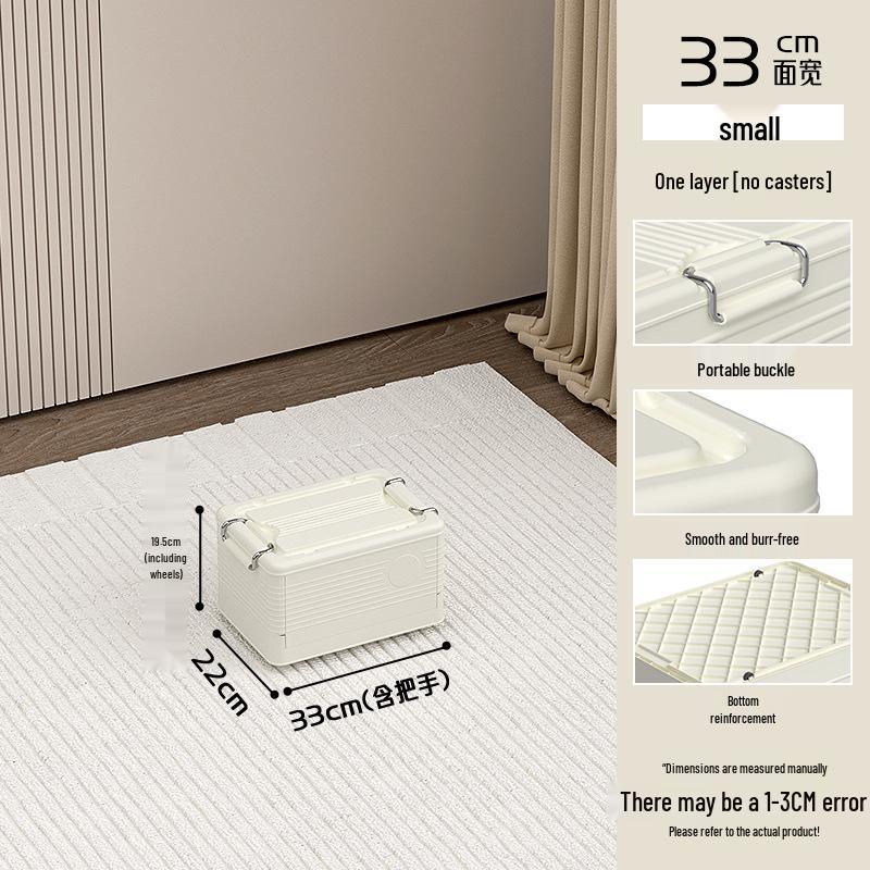 Extra Large Foldable Storage Box for Home, Bedroom, or Living Room - Quilt and Clothes Organizer