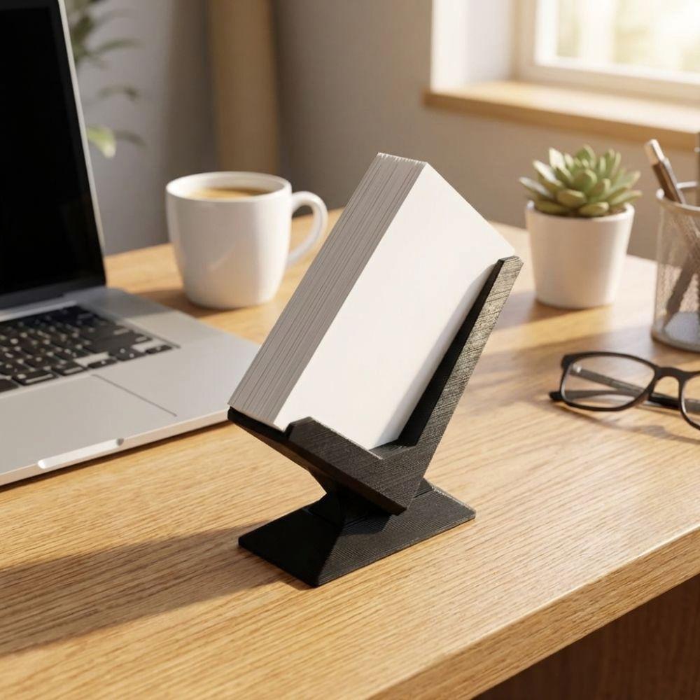 Plastic Business Card Holder 3D Printing Card Storage Box Card Display Holder Desktop Decoration