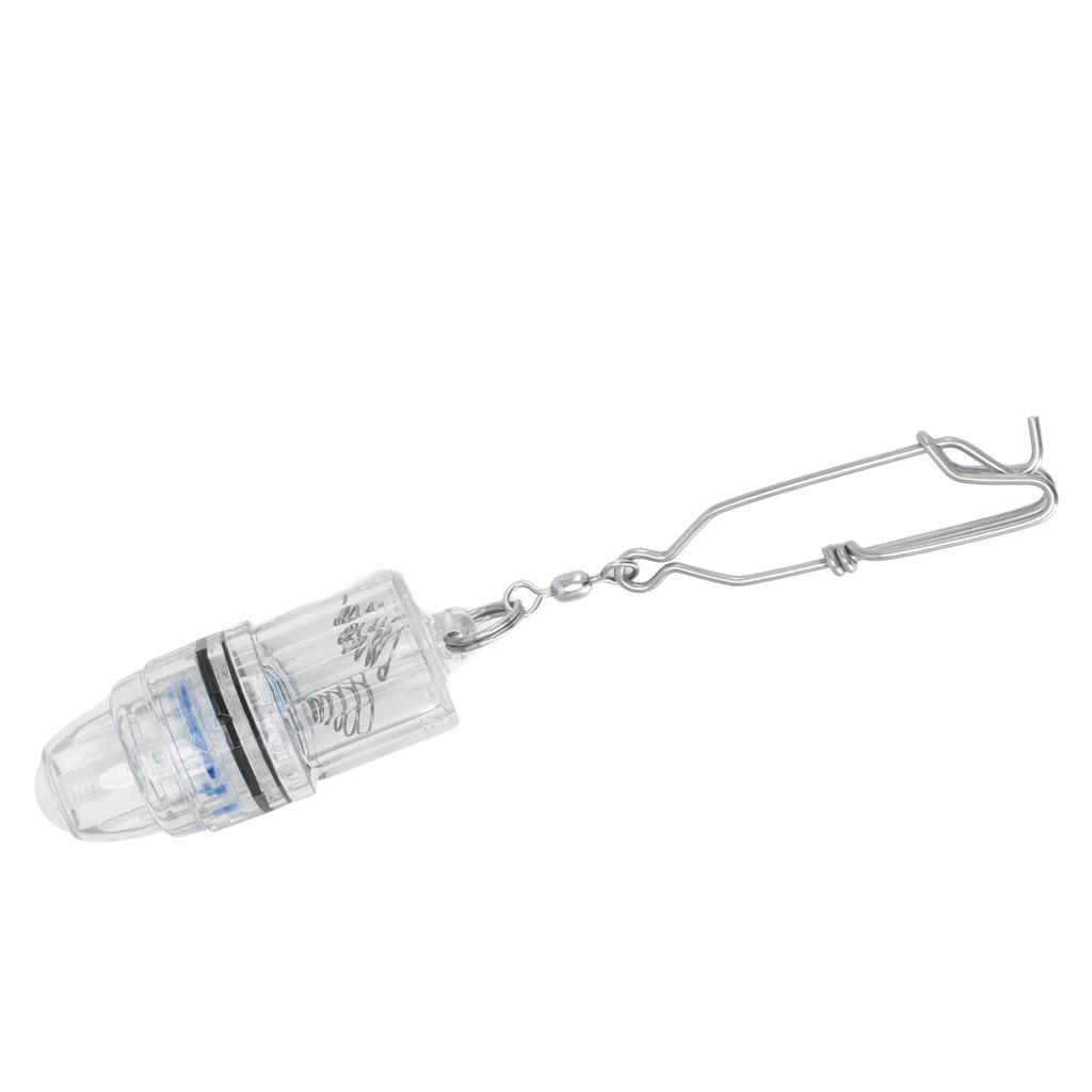 Fish Attracting Indicator Underwater Deep Drop LED Fish Lure Light with Metal Reinforced Large Pin Hook for Fishing Tool
