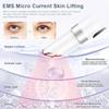 EMS Eye Beauty Device Microcurrent Temperature 45℃ Heating Remove Eye Bags Dark Circles Wrinkles Relax beauty Skin Care Tool