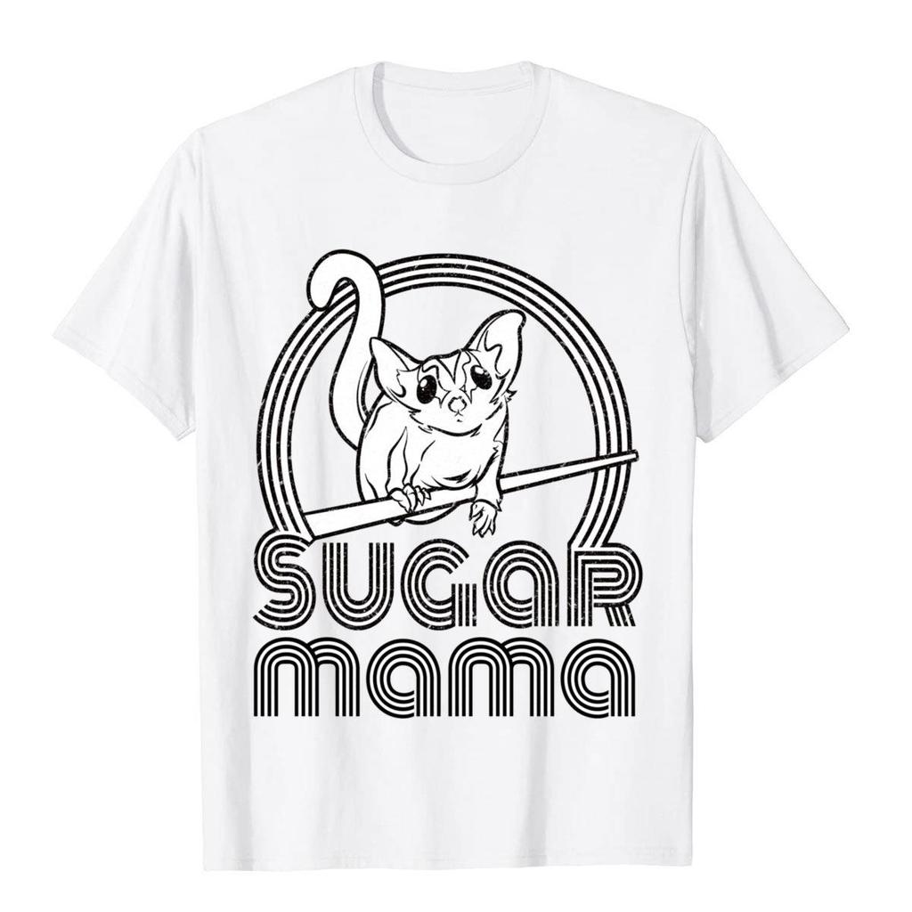 Sugar Mama Funny Sugar Glider Shirt For Sugar Glider Moms Cotton Men T Shirt Slim Fit Tops Shirts Brand New Normcore