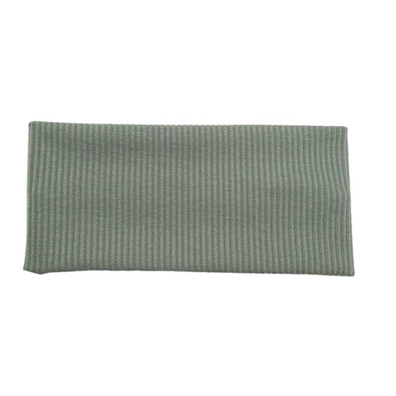 Europäisches & Amerikanisches Mode-Strick-Stirnband mit breiter Krempe für Damen - Koreanischer Stil Yoga & Sport Fitness Haarband