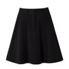 High-Waist Retro Corduroy A-Line Skirt - Women's Mid-Length, Autumn/Winter Skirt