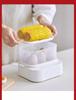 220V Household Electric Egg Boiler Mini Egg Steamer for Breakfast Food Steaming Cooking Machine Multi Cooker with Reservation