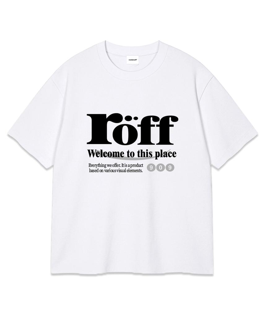 RANDOMOFF Röff Type Play Over Fit T-Shirt (4Color)