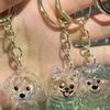 Capsula Ricordo Commemorativo Capelli Cucciolo Trasparente Contenitore Pelo Cane Animale Domestico Ciondolo Portachiavi Decorazione Fai da Te Regali Esposizione Casa Amanti Animali Domestici