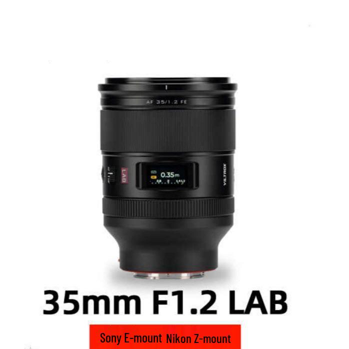 Viltrox 35mm F1.2 Full-Frame Prime Lens for E/Z Mount Mirrorless Cameras Sony E Mount