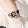 Casual Electronic Watch Leather Strap Wrist Watches Fashion Quartz Wristwatches  Women