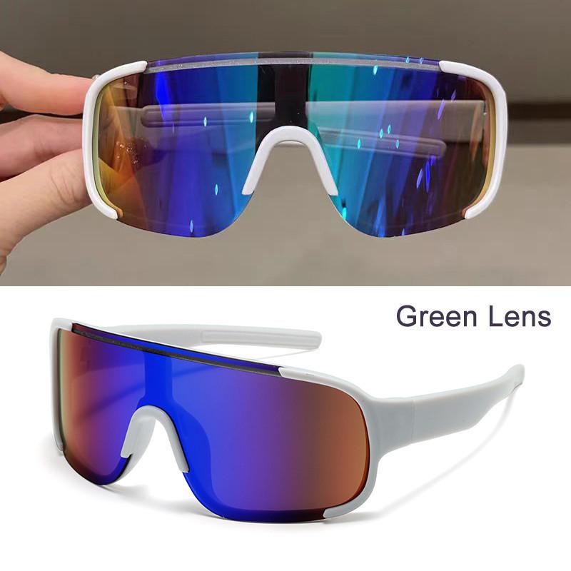 Children's Cycling Personality Sunglasses UV Protection Boys Girls Sports Sun Glasses Riding Goggles Large Frame Eyeglasses For Kids 3-12 Years Old