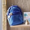 Blue Mini Doll Backpack School Bag Model Dollhouse School Accessory Scale Dollhouse Decoration Simulation Mini School Bag Model Dollhouse 1 1/6