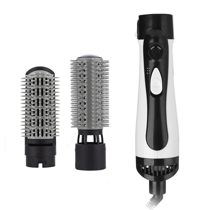 Hair Dryer Brush Professional Hair Straightener Comb Curling Iron Brush Blow Dryer Hair Iron Rotating Hot Air Brush