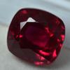 Natural Red Ruby Loose Gemstone 9.00 Ct Square Cushion Cut for Jewelry Making and Gem Collections