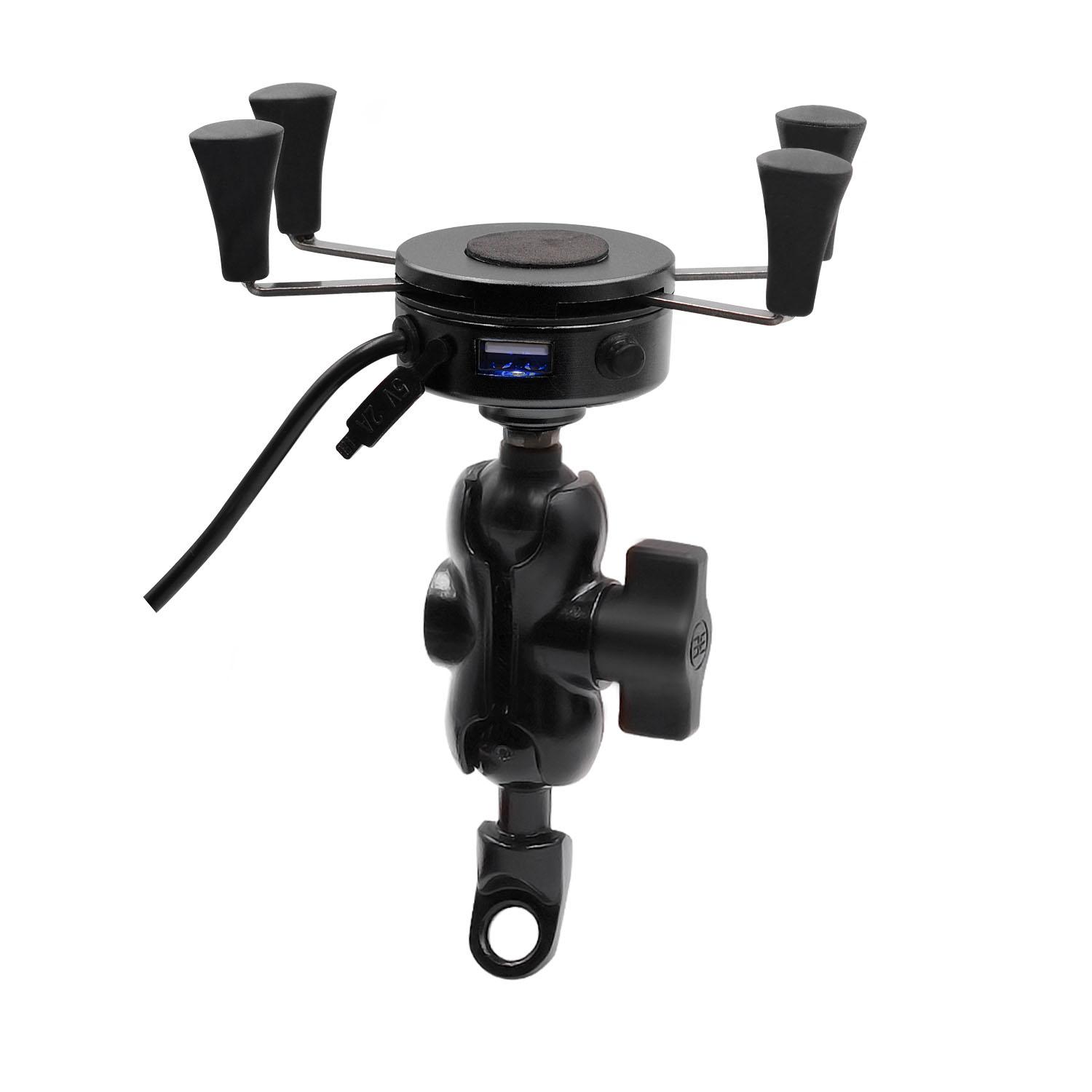 

Мотоциклетный держатель для мобильного телефона из алюминиевого сплава 3,5-6 дюймов, автомобильный держатель для телефона, кронштейн для крепления телефона на руль 11*5.8*8cm чёрный