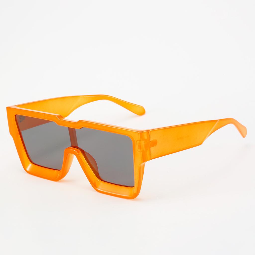 Retro Vintage Black Square Women Sunglasses Luxury Large Frame Gradient Glasses Fashion Cat Eye Oversized