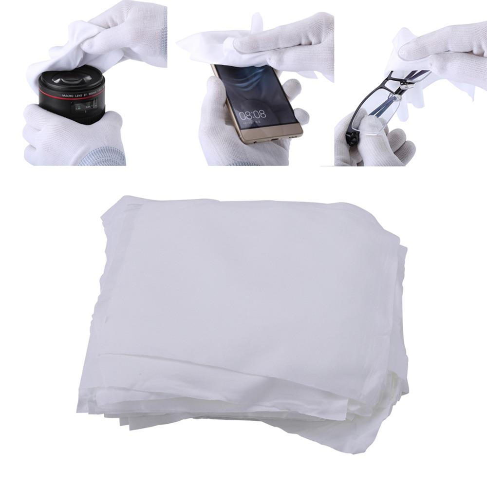 6 X 6 Inch Microfiber Cleaning Cloth 100pcs/bag Lens Wipes Cloth  For Phone Lens Glasses Screens